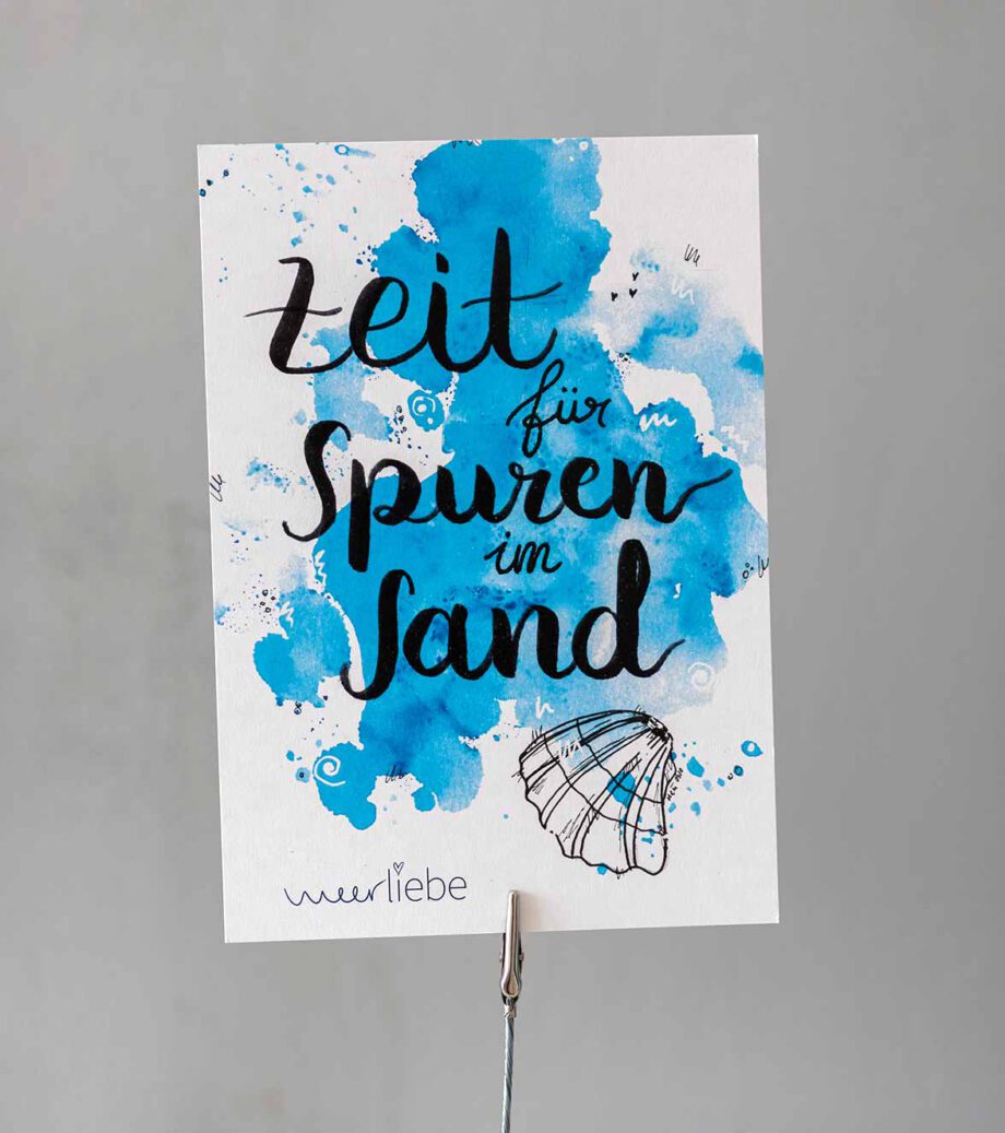 print-meerliebe-zeit-für-spuren-im-sand